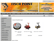 Tablet Screenshot of fischpoint.de